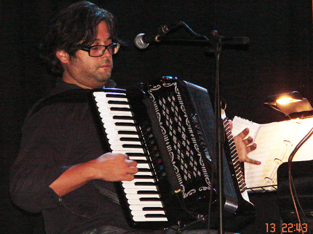 Luca Medri, piano, keyboard and accordion